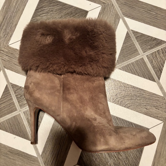 Suede Sam Edelman Heeled  Boots - Picture 3 of 4
